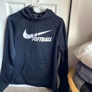 Nike softball black hoodie. Size medium.